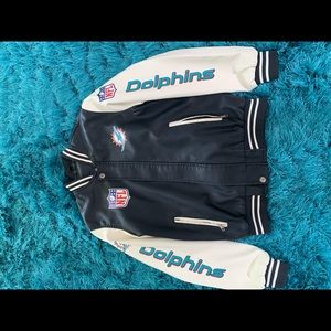 Dolphins letterman’s jacket
